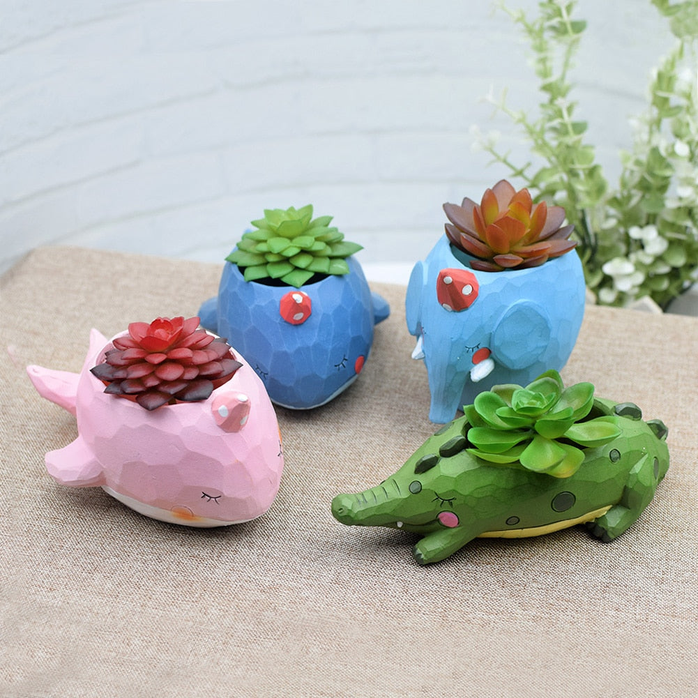 Office Succulent Planter Decoration