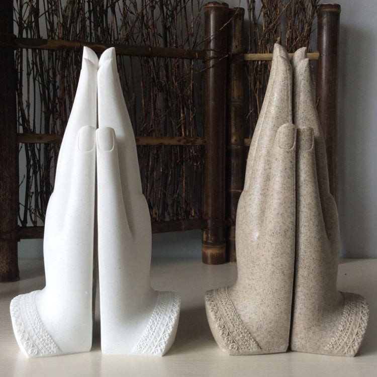 Creative Resin Buddha Hand Sculpture