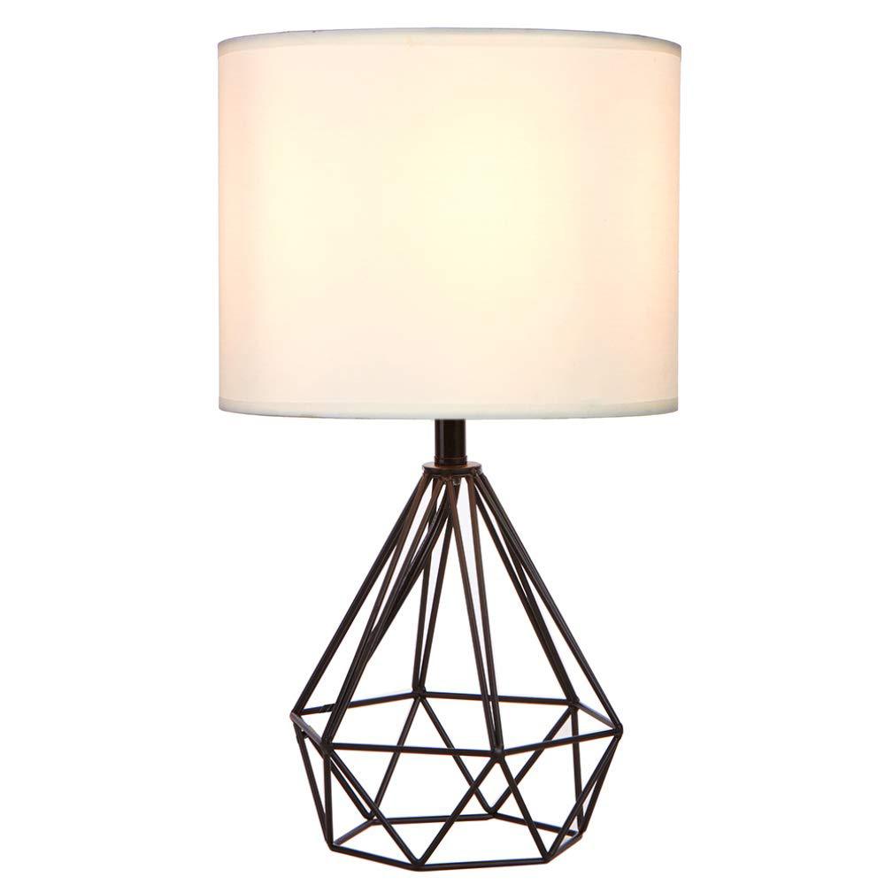 Minimalist Iron Diamond Table Lamp
