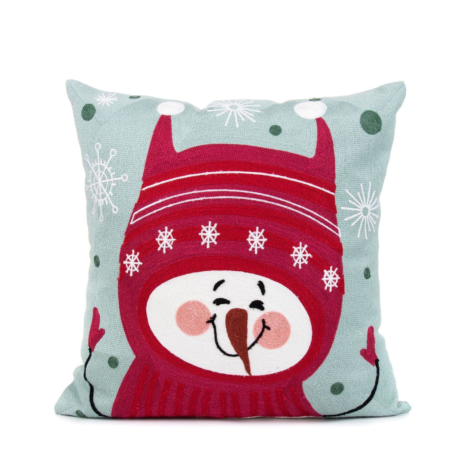 New Christmas Embroidery Pillowcase for Home Decor