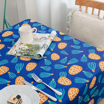 Table Cover for Home Long Oval Dining Table